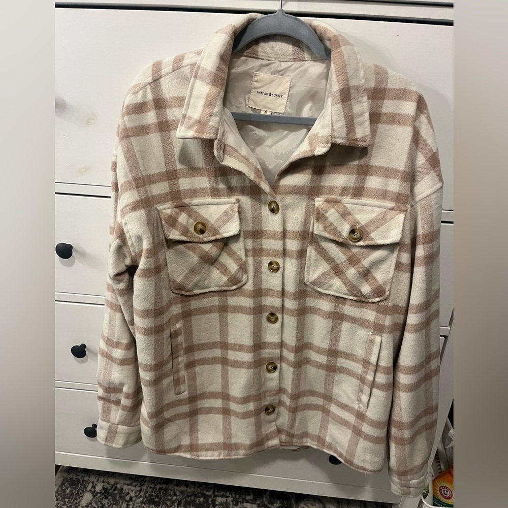 Treasure & bond shirt jacket never worn.